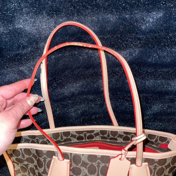 Coach bag taxi 34595 signature shoulder - Picture 4 of 4